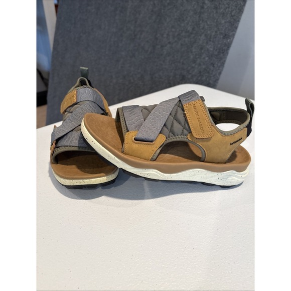 mark. Shoes - Mark Nason Los Angeles Women's Runyon Lumi Olive Multi Sport Sandals‎ Size 8.5